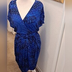 Boston Proper Women's Faux Wrap Dress  Size 4